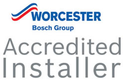 Worcester Bosch accredited installer logo